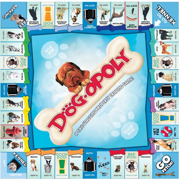 Dog-Opoly Collectible Monopoly Board Game NEW 2-6 Players Made in USA - Picture 3 of 7